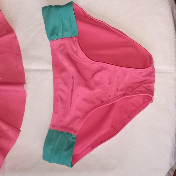 Cat and Jack Two Piece Watermelon Fruit Swim Suit Bathing Suit Size M 7/8 - Picture 2 of 9